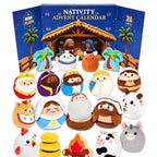Calendario dell'Avvento Natalizio Peluche 24 Giorni Blind Box