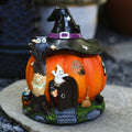 Casa Zucca Strega Halloween con Dettagli Fosforescenti