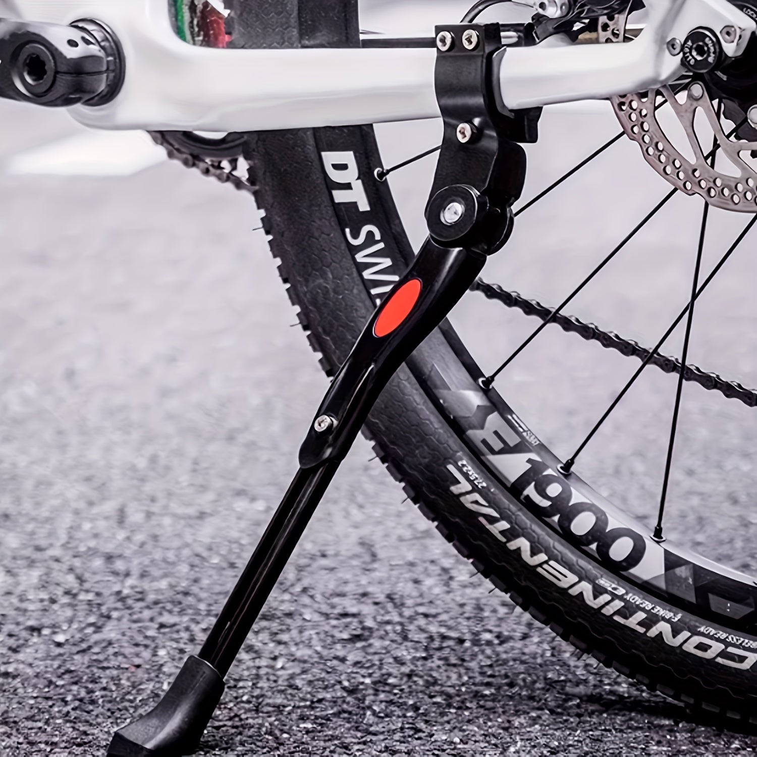 Cavalletto Bici Laterale Regolabile - Supporto Stabile Parcheggio