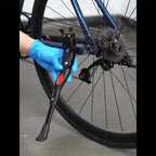 Cavalletto Bici Laterale Regolabile - Supporto Stabile Parcheggio