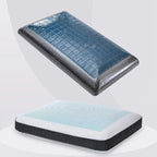 COOLREST – Ergonomic gel cooling pillow for restful sleep comfort