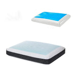 COOLREST – Ergonomic gel cooling pillow for restful sleep comfort