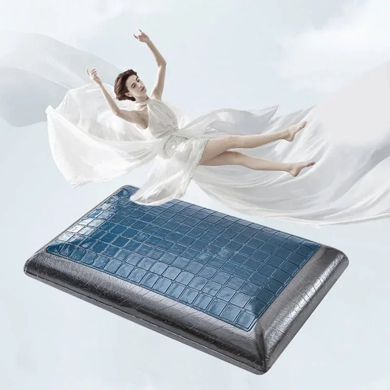 COOLREST – Ergonomic gel cooling pillow for restful sleep comfort