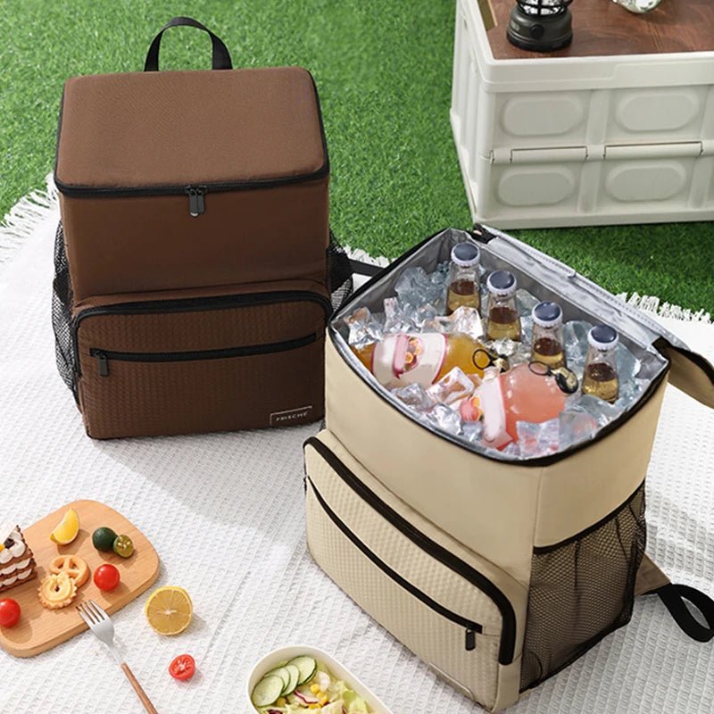 COOLVOYAGE – Insulated Cooler Backpack for Fresh Food and Drinks