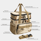 COOLVOYAGE – Insulated Cooler Backpack for Fresh Food and Drinks