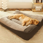Cuscino Ortopedico per Cani XL con Supporto Articolare e Bordo Alto