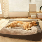 Cuscino Ortopedico per Cani XL con Supporto Articolare e Bordo Alto