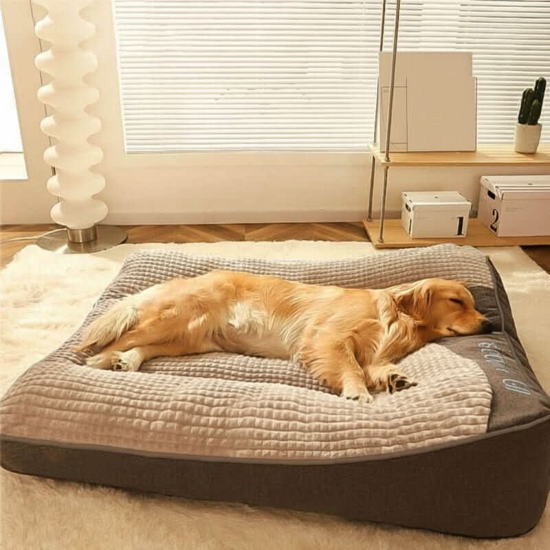 Cuscino Ortopedico per Cani XL con Supporto Articolare e Bordo Alto