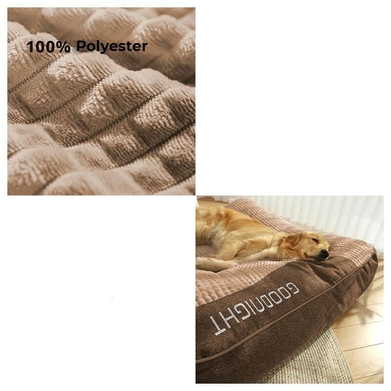 Cuscino Ortopedico per Cani XL con Supporto Articolare e Bordo Alto