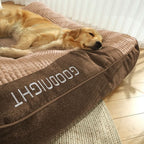 Cuscino Ortopedico per Cani XL con Supporto Articolare e Bordo Alto