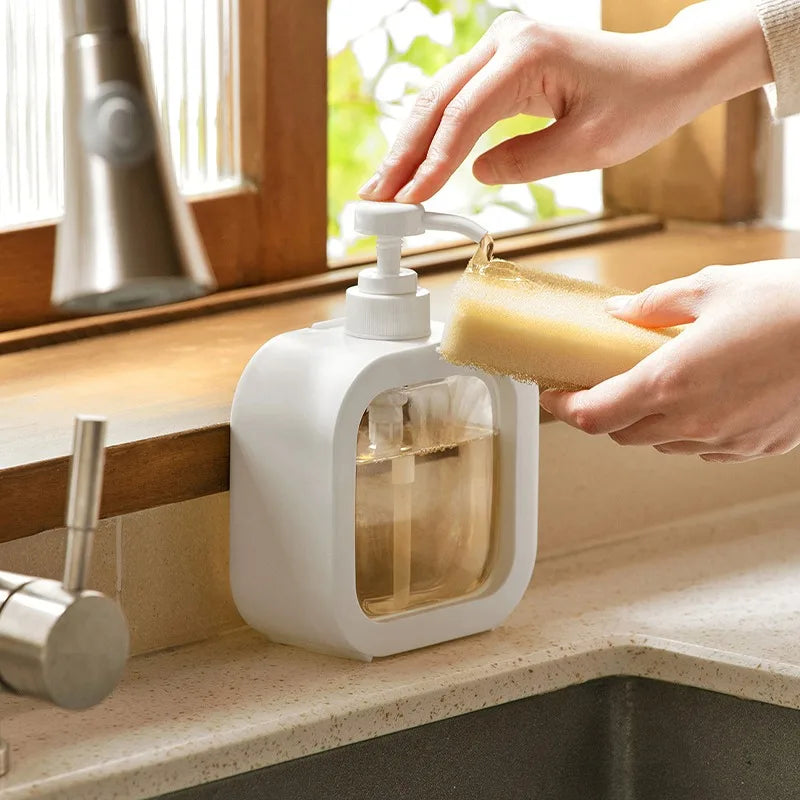 Dispenser Sapone Minimalista Design Scandinavo con Pompa