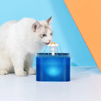 Fontanella per Gatti e Cani 2L con LED e Filtro USB