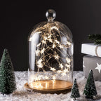 Ghirlanda Luminosa a Stelle con 40 Micro LED Bianco Caldo a Batteria