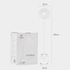 Lampada da Scrivania Dimmerabile con Clip, Ricaricabile USB