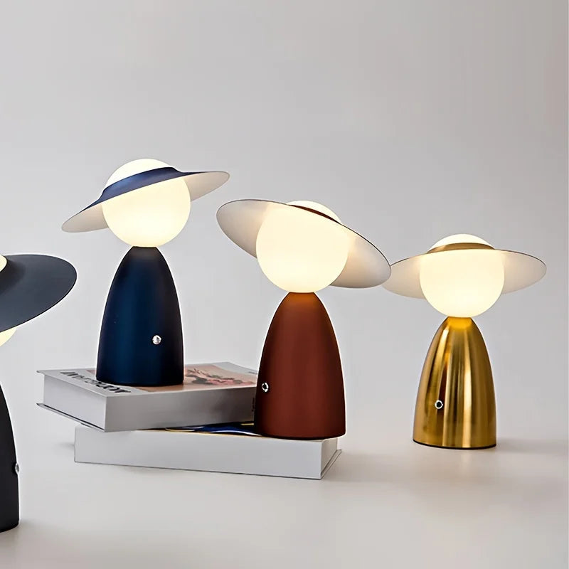 Lampada LED da Tavolo con Touch e Ricarica Wireless Integrata