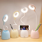 Lampada LED da Tavolo Ricaricabile USB, Touch 3 Livelli Luce