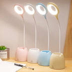 Lampada LED da Tavolo Ricaricabile USB, Touch 3 Livelli Luce
