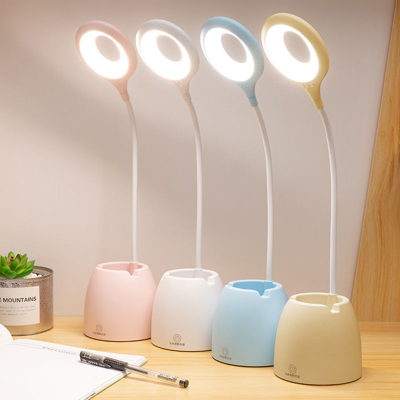 Lampada LED da Tavolo Ricaricabile USB, Touch 3 Livelli Luce