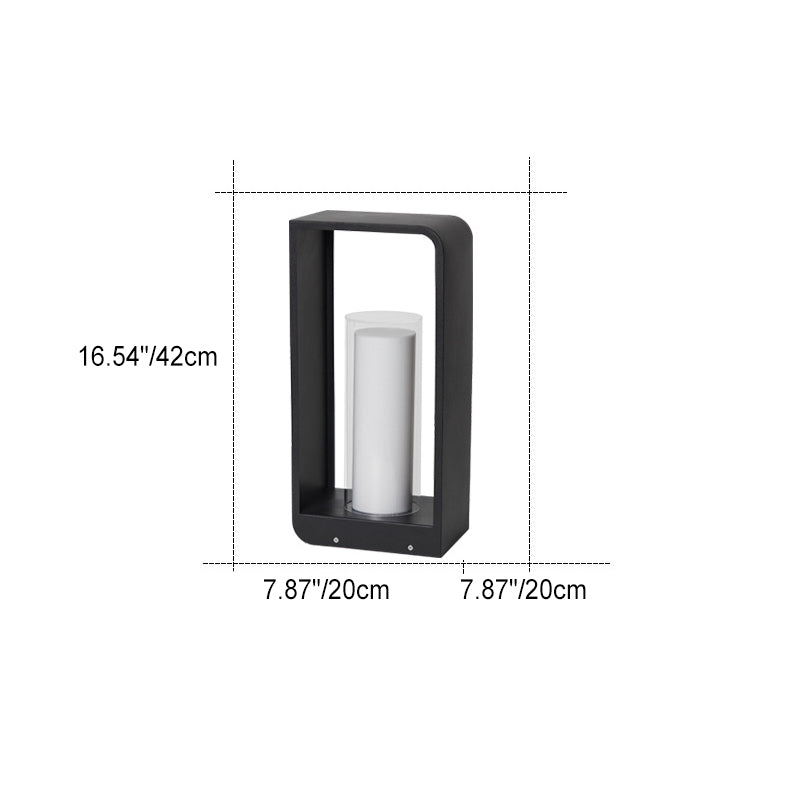 Minimalistisch LED buitenverlichting met acryl kap | Navando