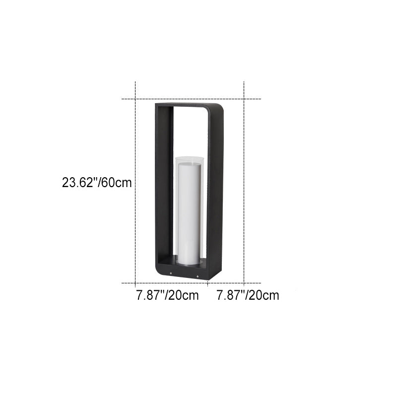 Minimalistisch LED buitenverlichting met acryl kap | Navando