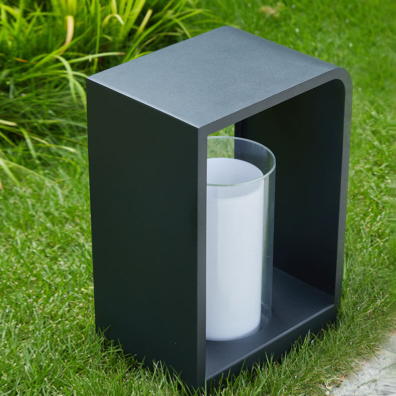 Minimalistisch LED buitenverlichting met acryl kap | Navando