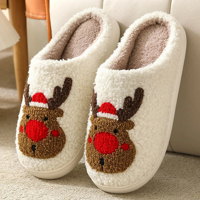 Pantofole Natalizie Antiscivolo Casa Caldo Inverno Unisex