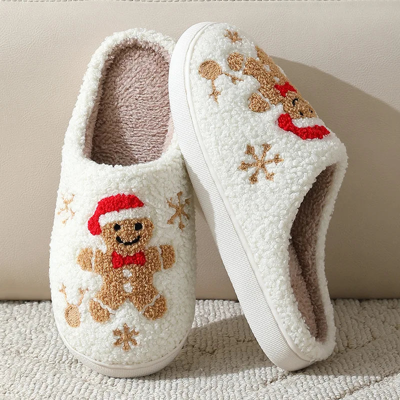 Pantofole Natalizie Antiscivolo Casa Caldo Inverno Unisex