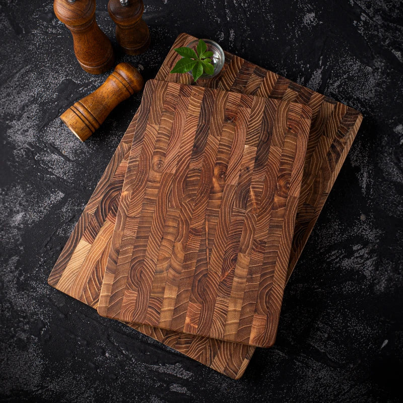 Tagliere in Teak Massello Extra Spesso 2,5 cm