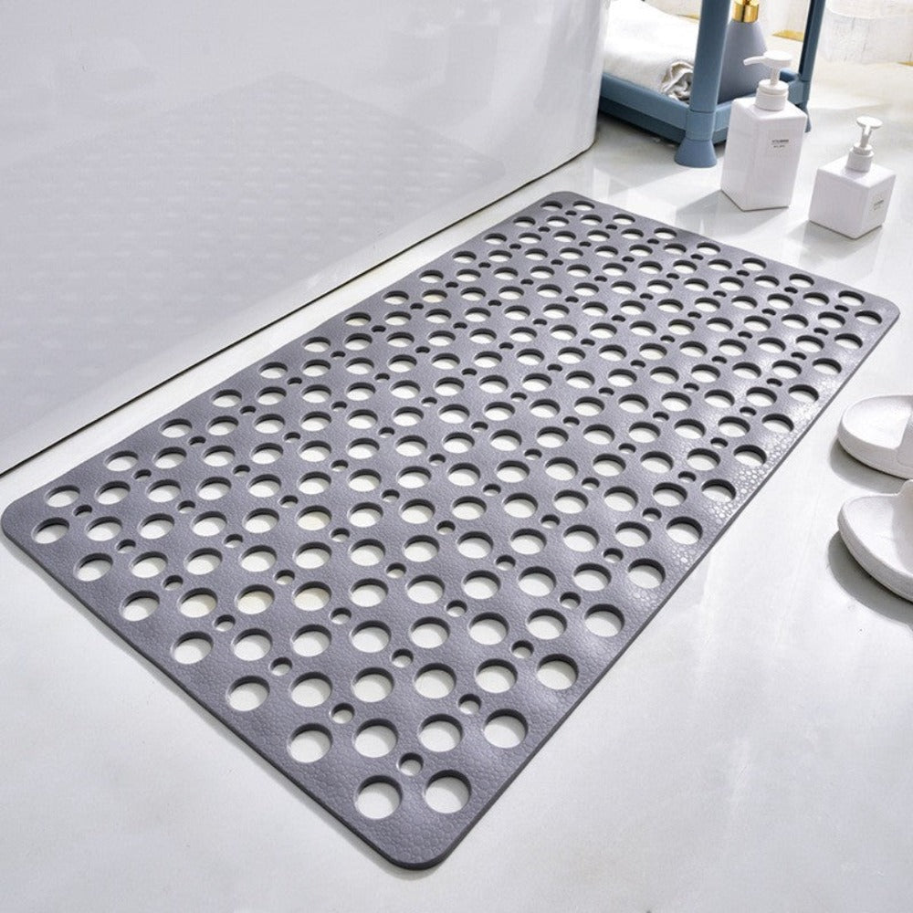 Tappeto Doccia Antiscivolo con Ventose e Scarico Acqua