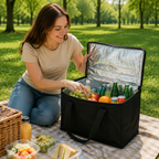 THERMOCARRY – XL Cooler Bag for Fresh Food and Drinks On the Go