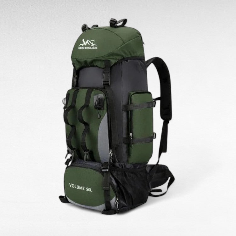 Wearclo | 90L Waterproof Hiking Backpack - Ultra-Light Travel Pack for Outdoor Adventures & Camping