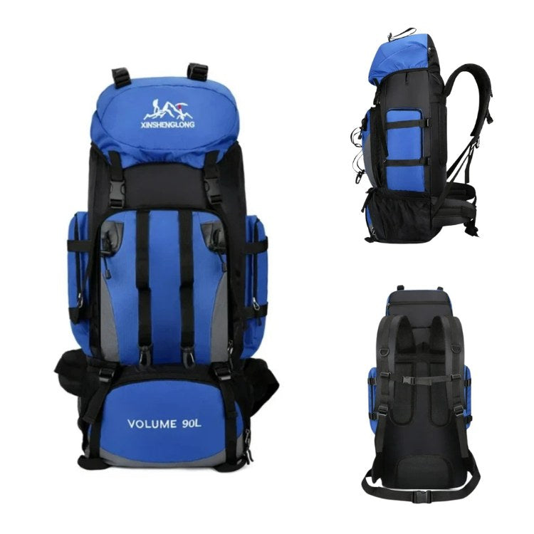 Wearclo | 90L Waterproof Hiking Backpack - Ultra-Light Travel Pack for Outdoor Adventures & Camping